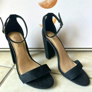 Black and sexy heels